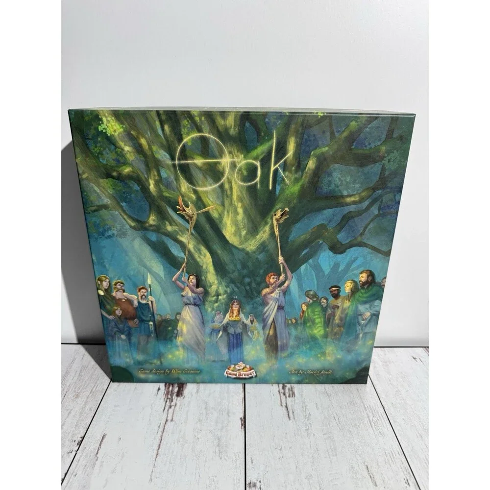 Game Brewer Oak Fantasy Board Game 1-4P Ages 12+ 2017 Games 100 Award